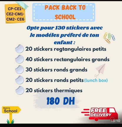 Pack Back to School - TEST