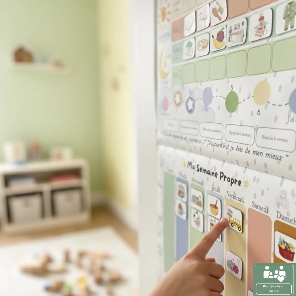 Ma Routine Magique Moins de cris. Plus d'autonomie.