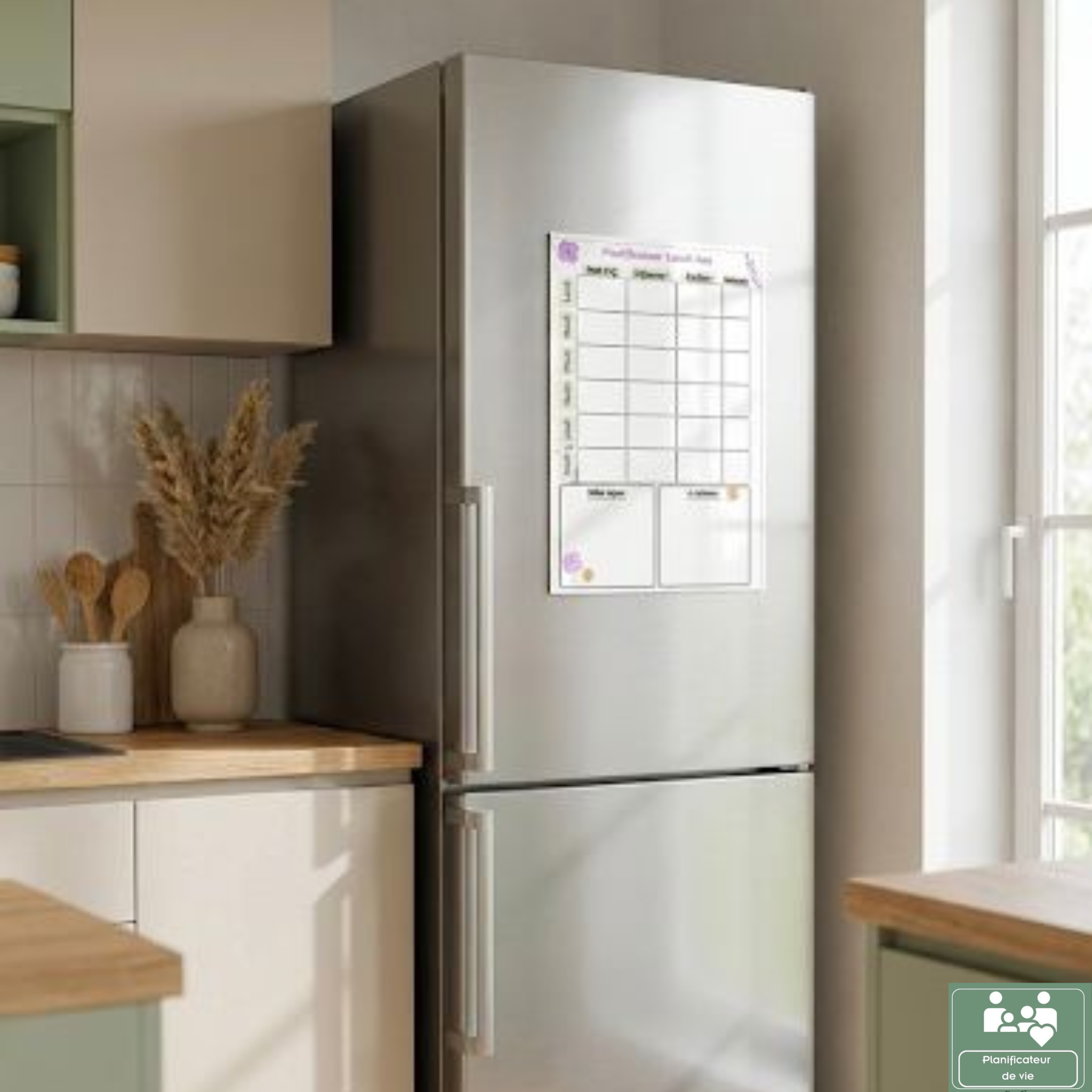 Planificateur Lunch Box magnétique|21 × 30 cm